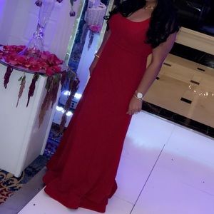 Red Maxi Dress